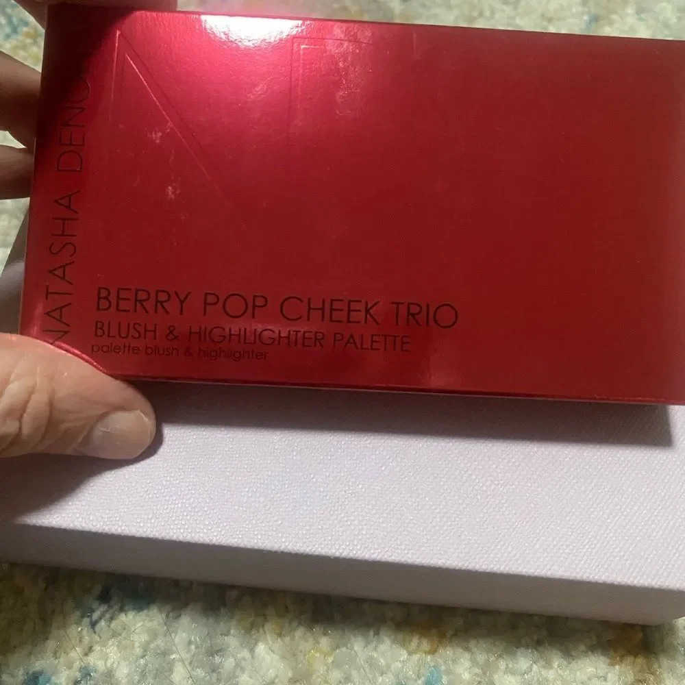 NATASHA DENONA Berry Pop Cheek Trio Palette NIB